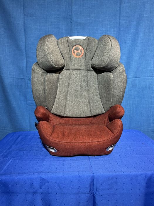Cybex solution Q fix 15-36 kg szaro czerwony
