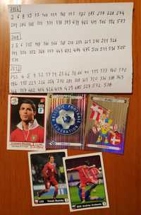 Cromos Euro 2012 e 2008