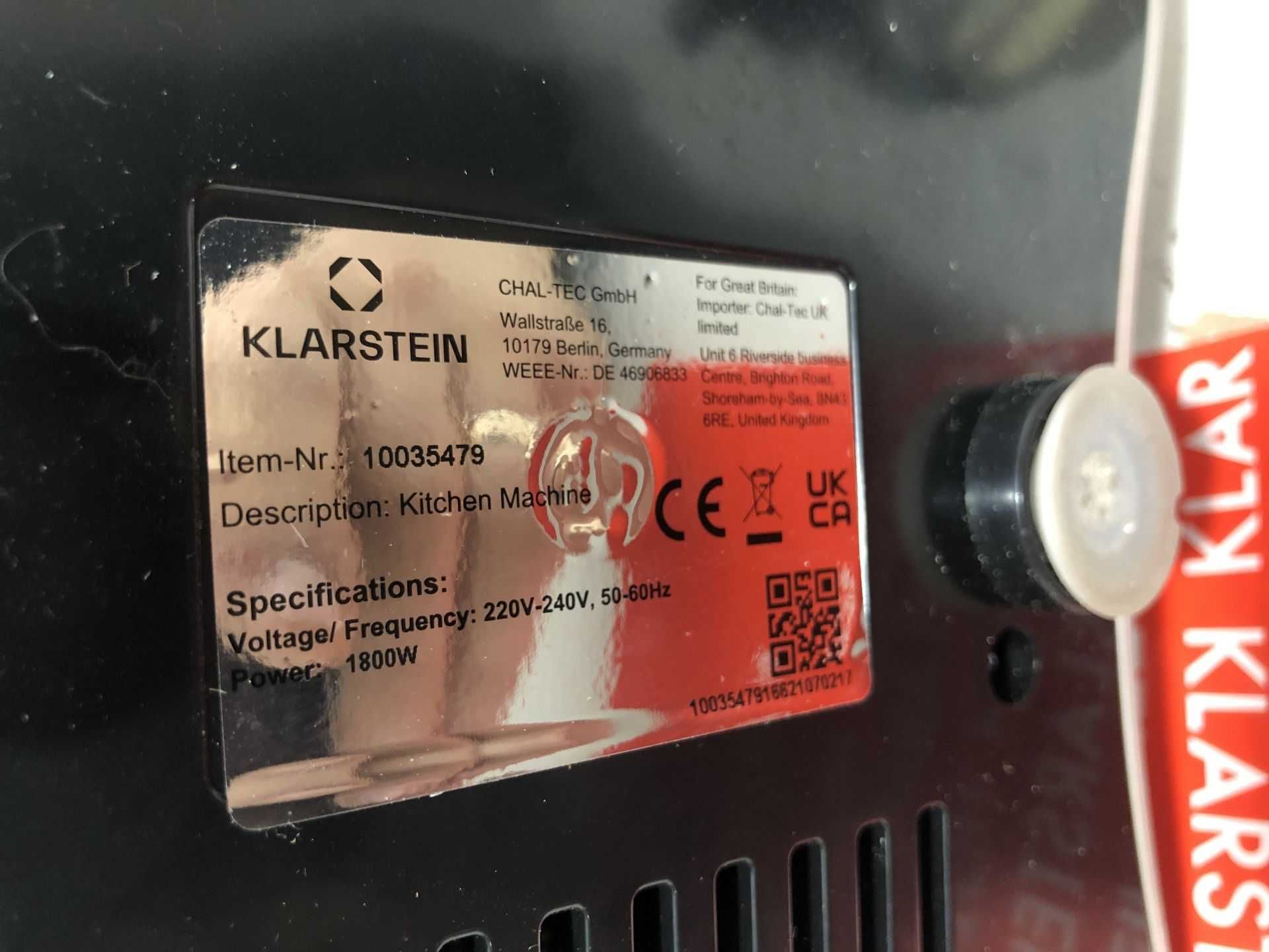 Крутой Немецкий Кухонный комбайн Delfino 1800w, 7 л тестомес Klarstein