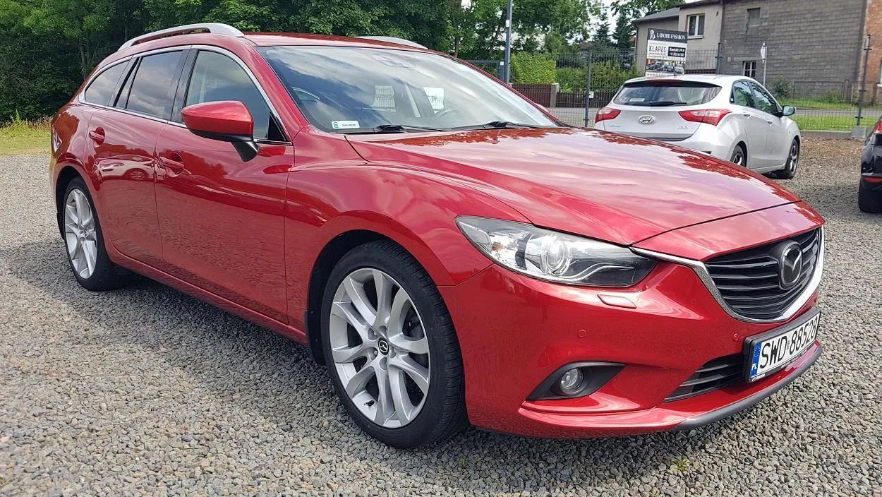 Mazda 6 2.5 192KM Krajowy Orygnialny Przebieg GWARANCJA Bardzo Zadbany SERWIS