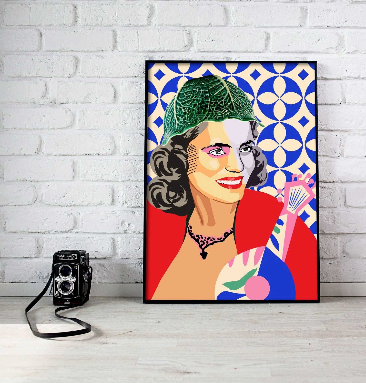 Ilustração "Amália"