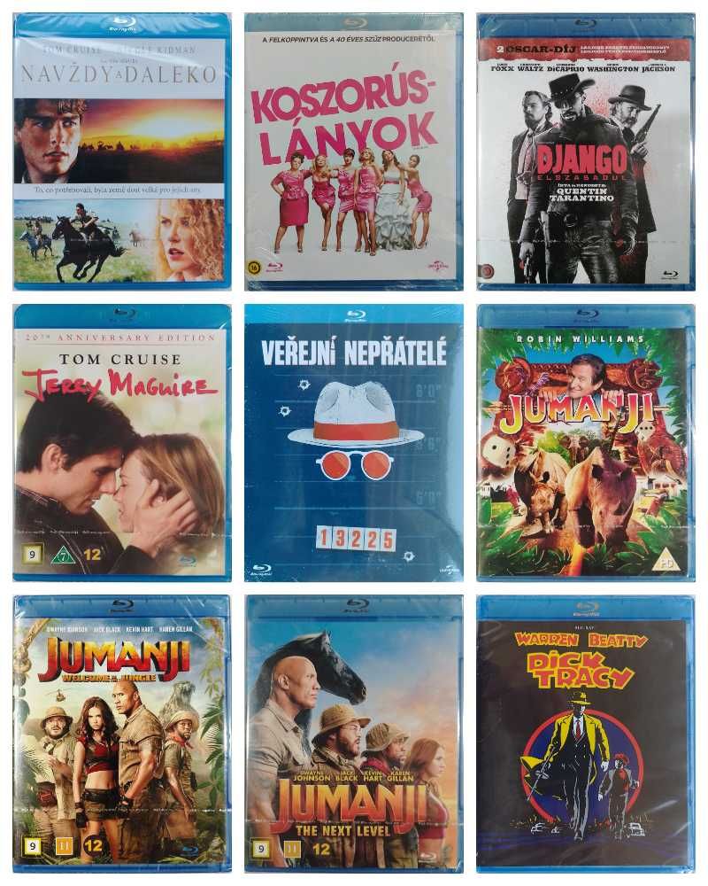 Blu-ray Диски Amaray с русским и украинским языком