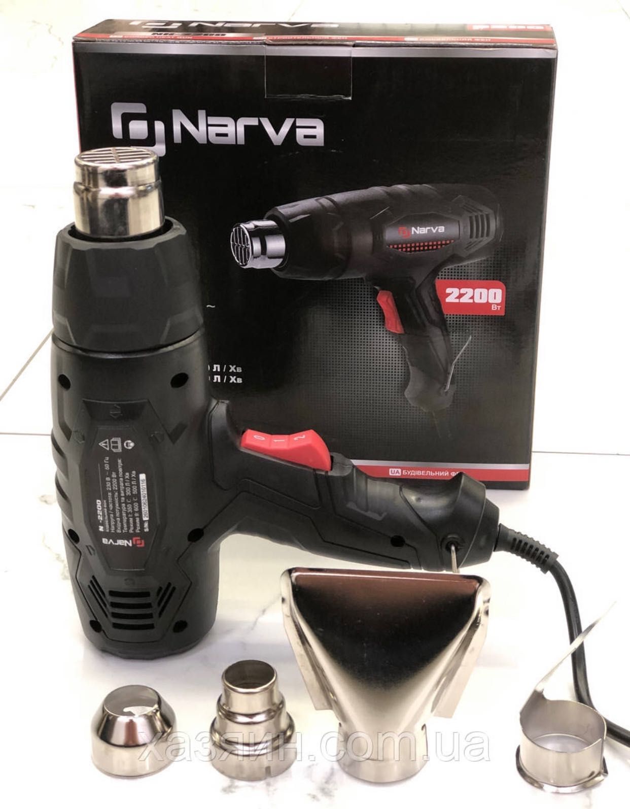 Фен строительный промышленный NARVA NH-2200