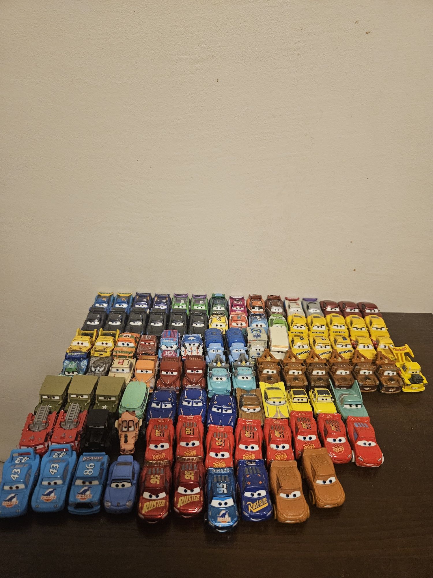 Auta Cars Disney Mattel