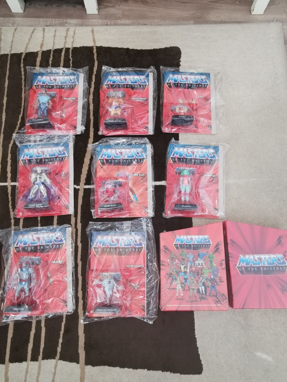 Coleção "MASTERS OF THE UNIVERSE" completa.