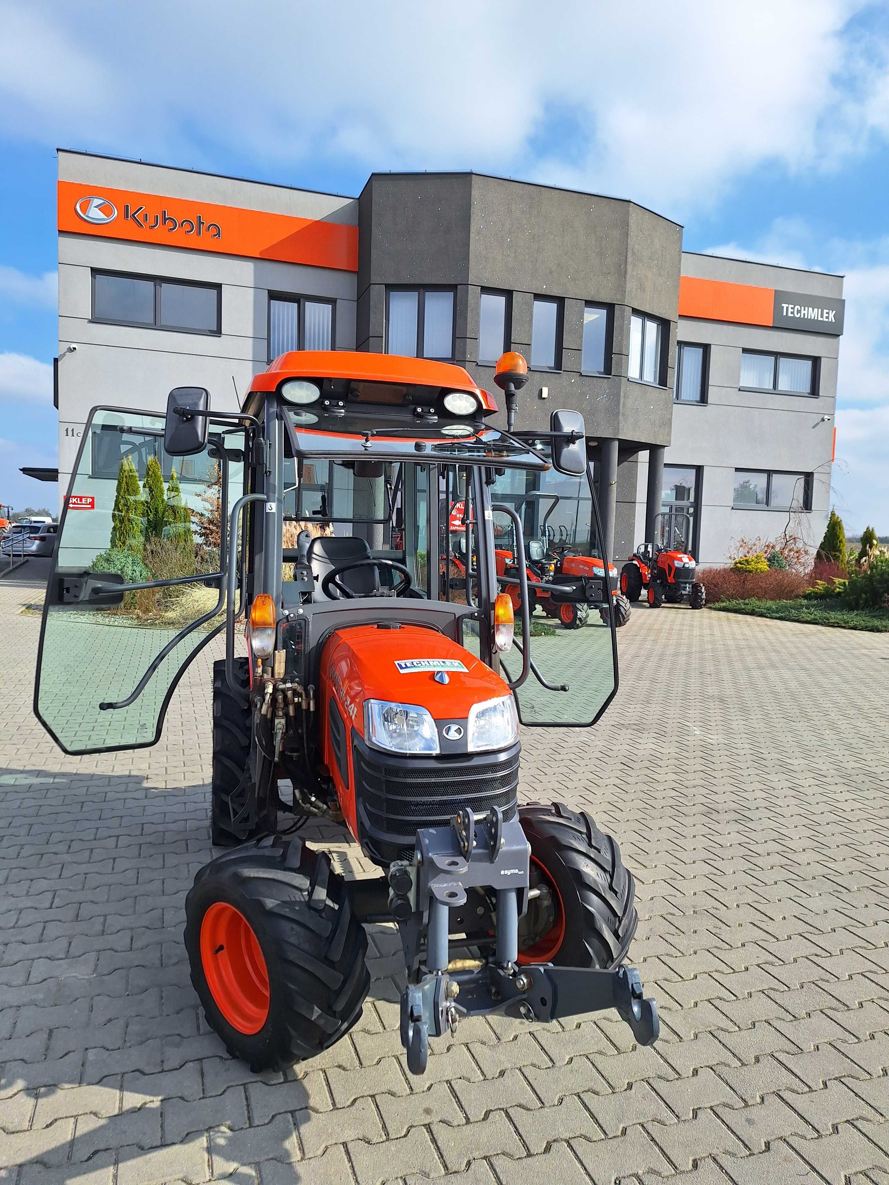 Ciągnik Kubota B1241 z kabiną, przedni TUZ