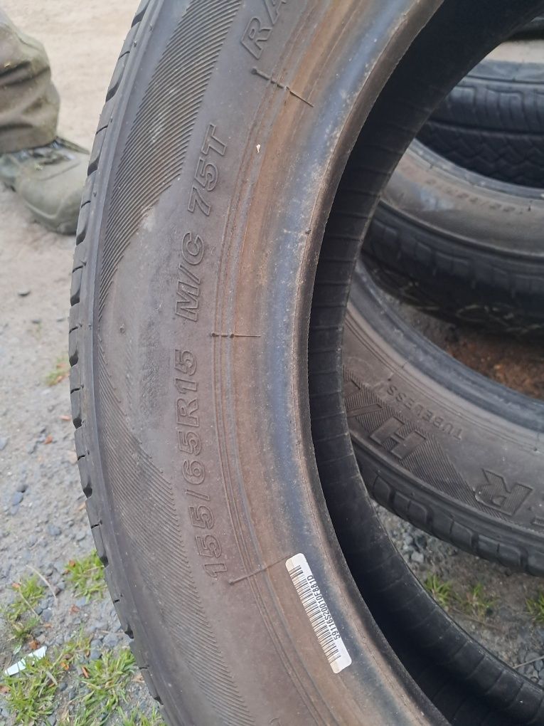 Opony letnie 155/65R15  2019rok
