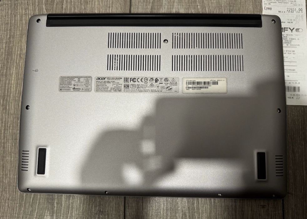 Сучасний Acer Swift 3. MX250, 12Gb DDR4, i3 10-го, компактний.