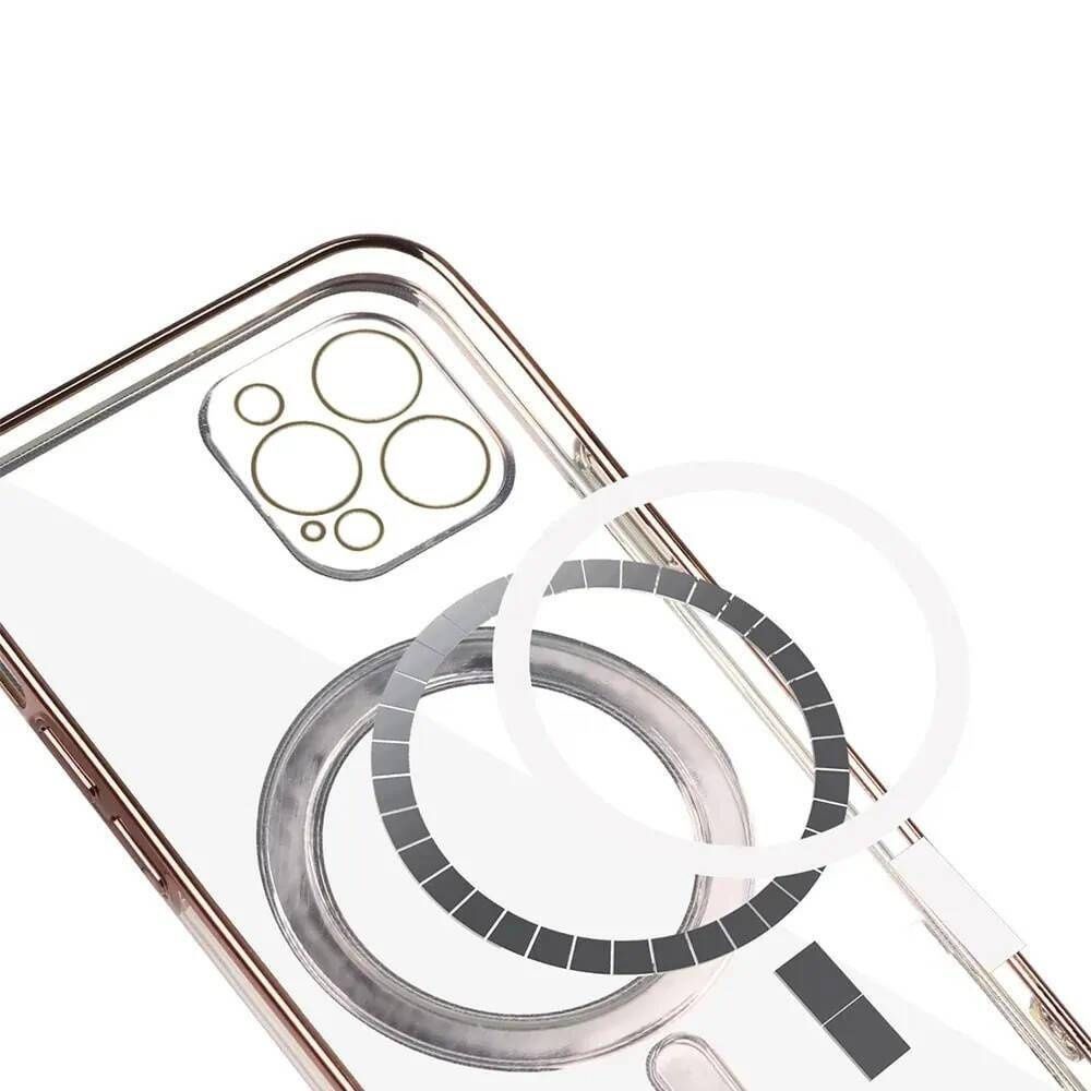 Etui do iPhone 13 MagSafe Case z osłoną aparatu fioletowe