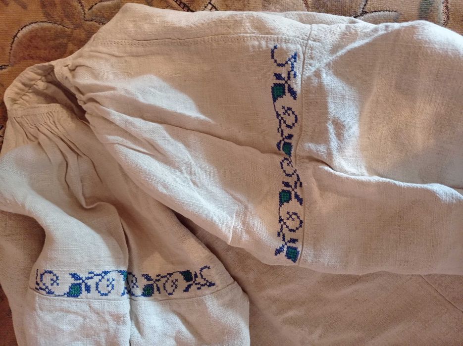 Сорочка старовинна. Вишиванка. Полотно