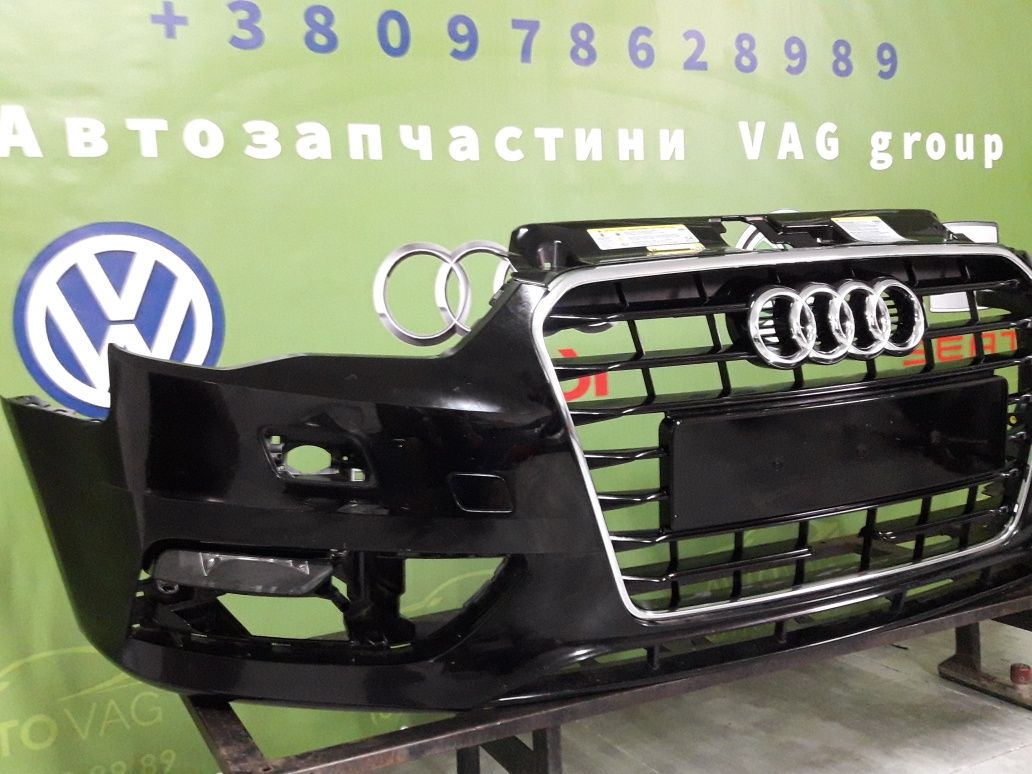 Бампер Решотка Туманка Audi A3 8V 8V3