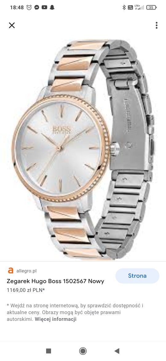 Zegarek damski Hugo Boss