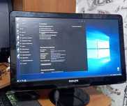 Компьютер системник+монитор Intel 4Гб/64Гб+500Гб Windows 11