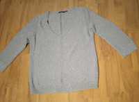 Srebrna bluzka bluzeczka  Massimo Dutti rozmiar M