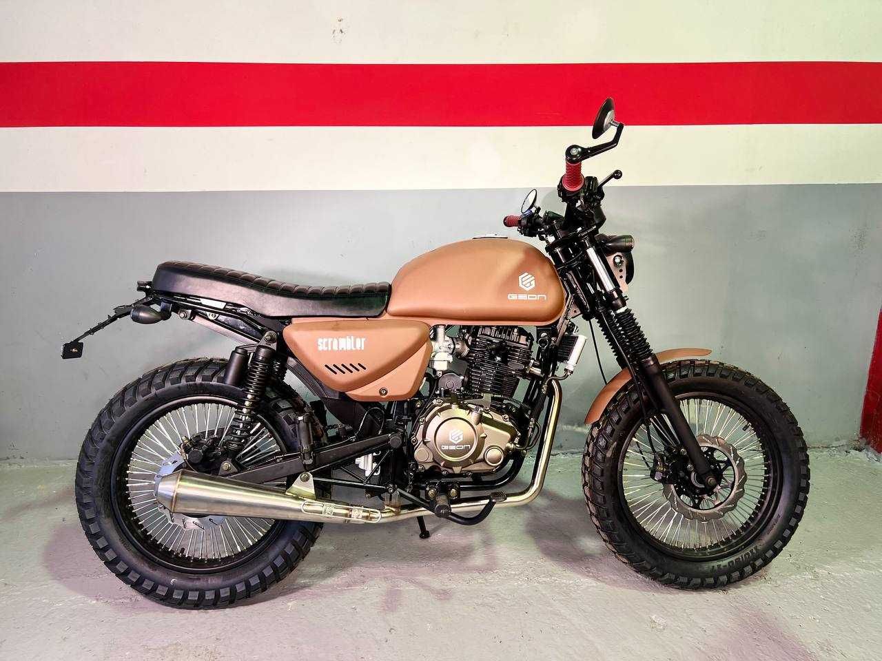 Мотоцикл GEON SCRAMBLER light 200