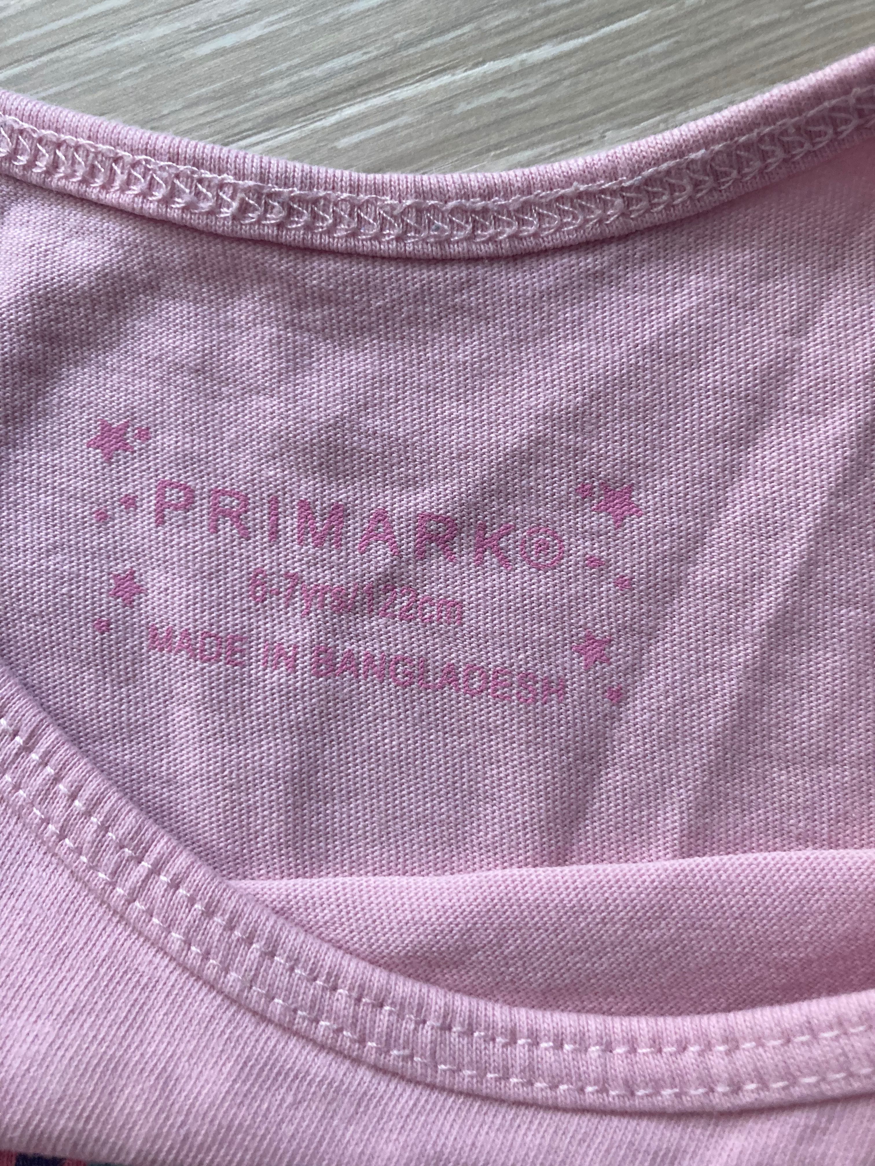 Podkoszulki dwie rozm. 116 next i primark