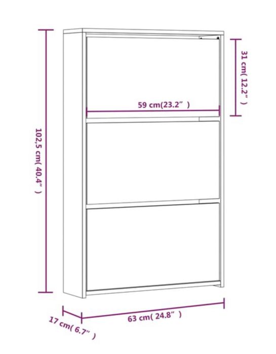 Sapateira com espelho — NOVA, totalmente embalada!