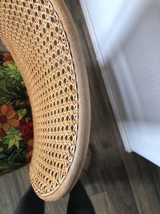 Krzesła ratan gięte tapicerowane