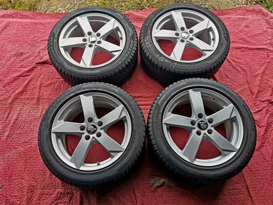 KOŁA zima 17' SKODA YETI KAROQ SUPERB Octavia ET38 - 5x112 - 225/50/17