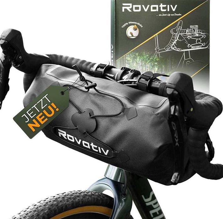 Torba, wodoszczelna rolka 9,5L – torby typu Gravel szosa