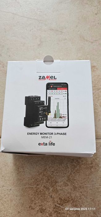 ZAMEL Monitor energii elektrycznej Prądu EXTA LIFE