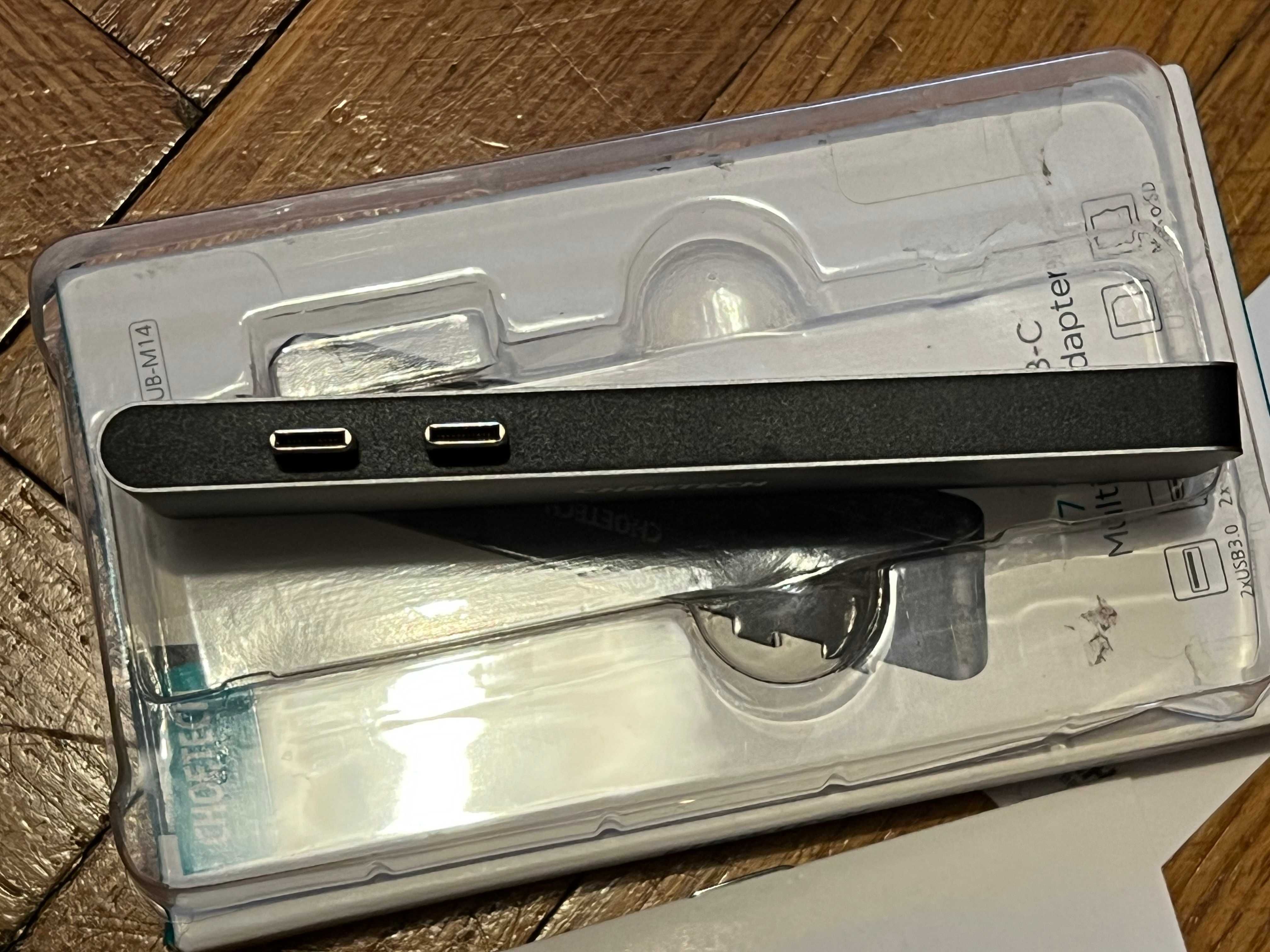 Stacja dokująca replikator Choetech 7w1 USB-C HUB-M14 do Apple MacBook