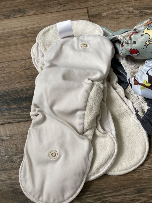 Zestaw 3 pieluszek wielorazowych