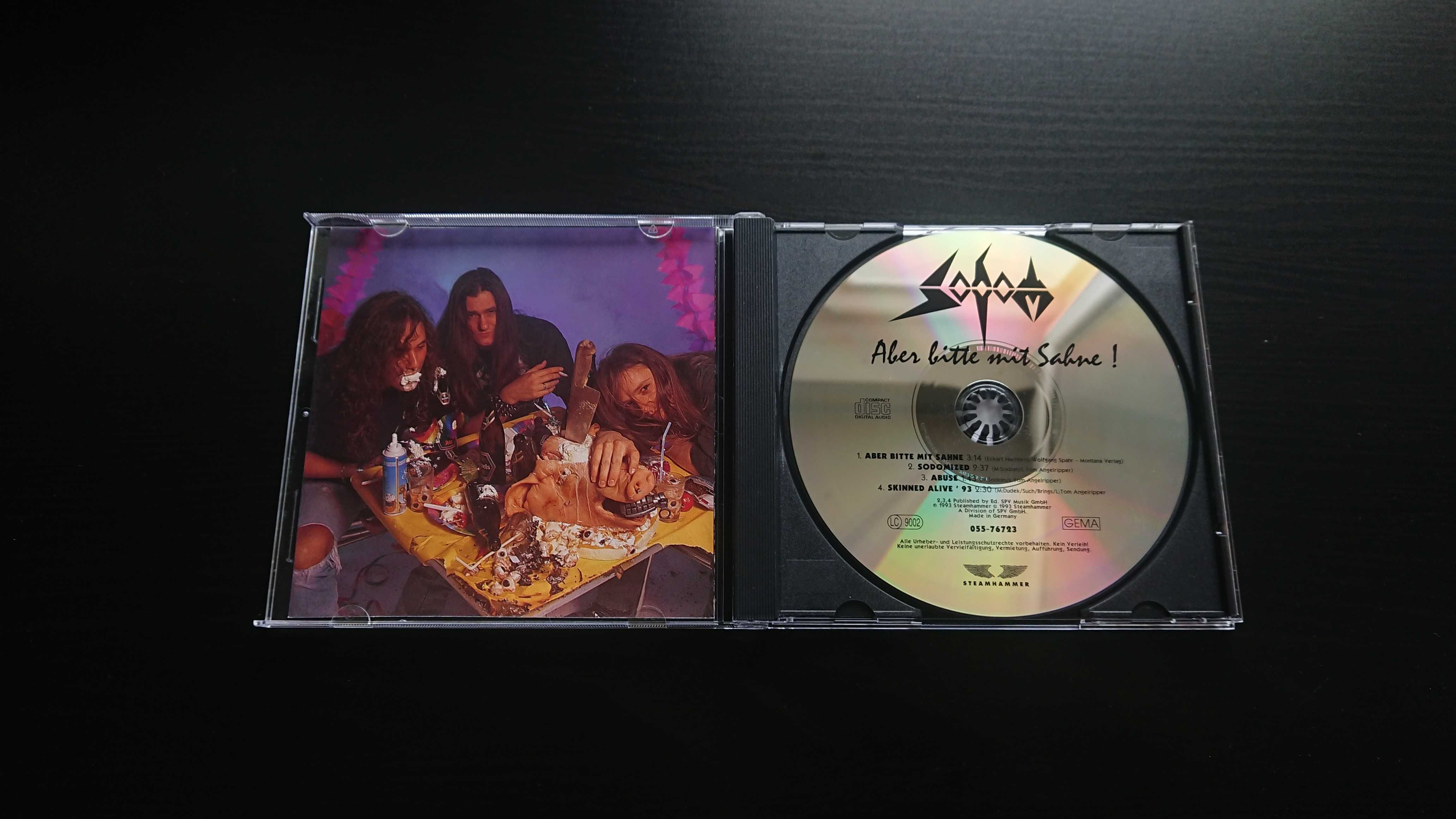Sodom Aber Bitte Mit Sahne ! CD *IDEALNY STAN* SPV Drakkar Steamhammer