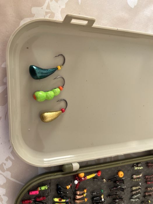 Зимняя удочка D-Custom для гирлянды 175 мм 4 - 8 г