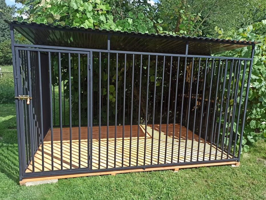 SOLIDNY stalowy! boks/kojec dla psa 3/2m