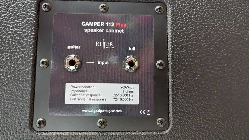 Ritter Amps Głośnik 112 gitarowy do Kemper AXE Line6 w obudowie PALMER
