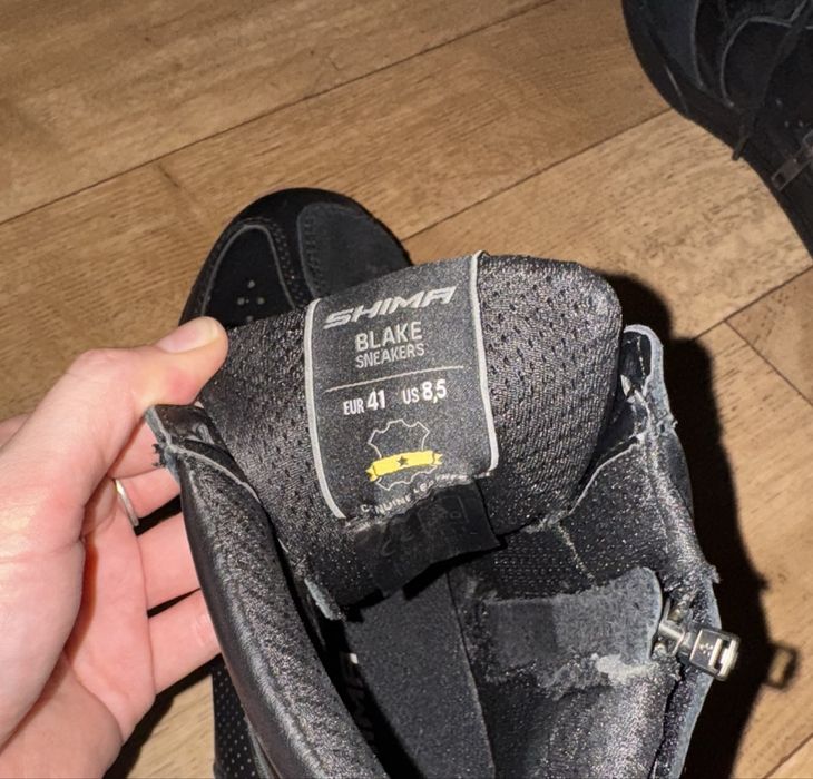 Мотоботы Shima Blake Black 41