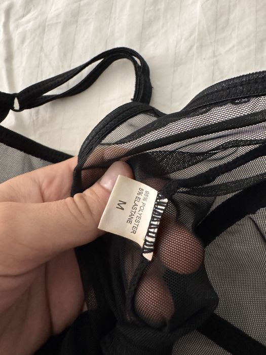 Боді прозоре у розмірі M ( але краще на  S)