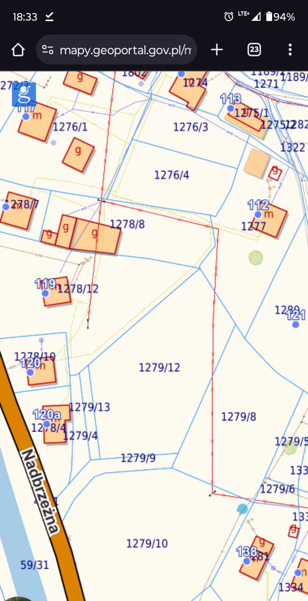 Działka 21 arów + droga dojazdowa, Posada Górna (gmina Rymanów)