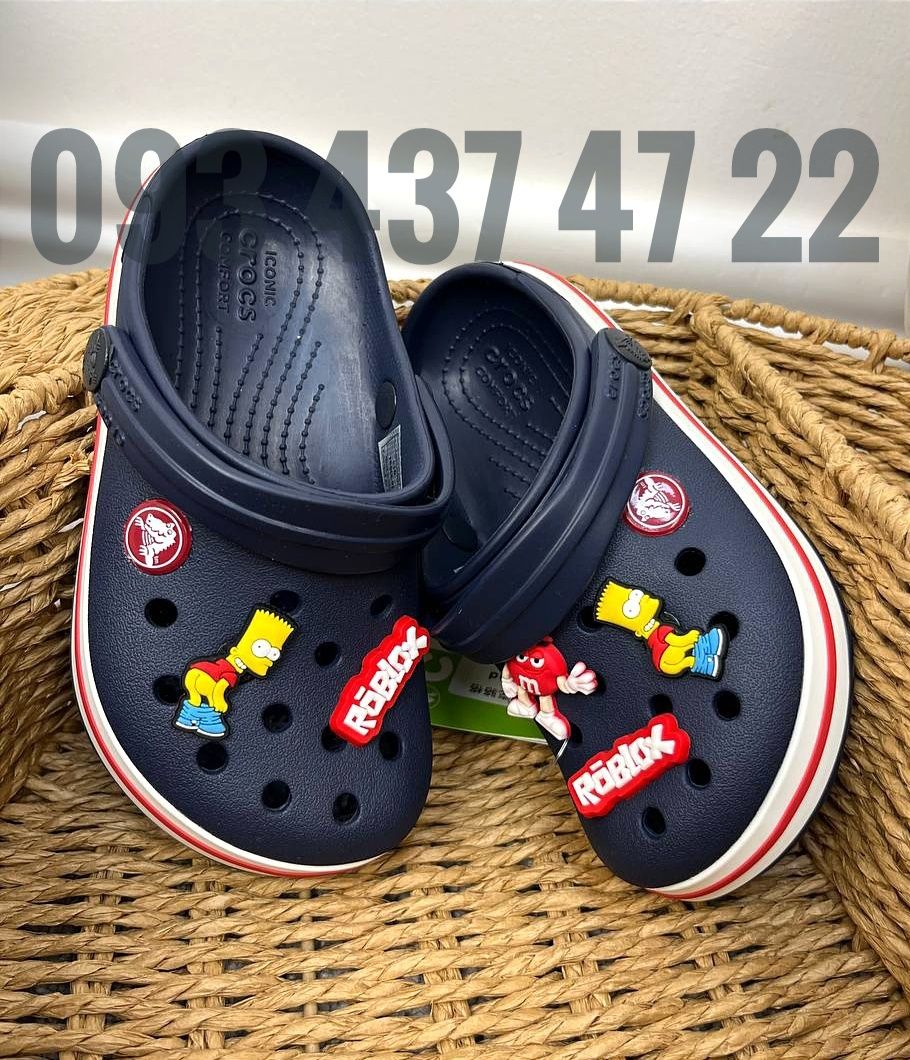 Дитячі Крокси Crocs Kids’ Crocband Clog для дівчаток та хлопчиків