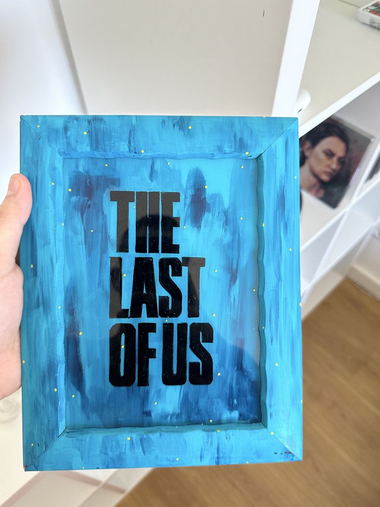 Moldura Personalizada - THE LAST OF US - 25cm x 20cm