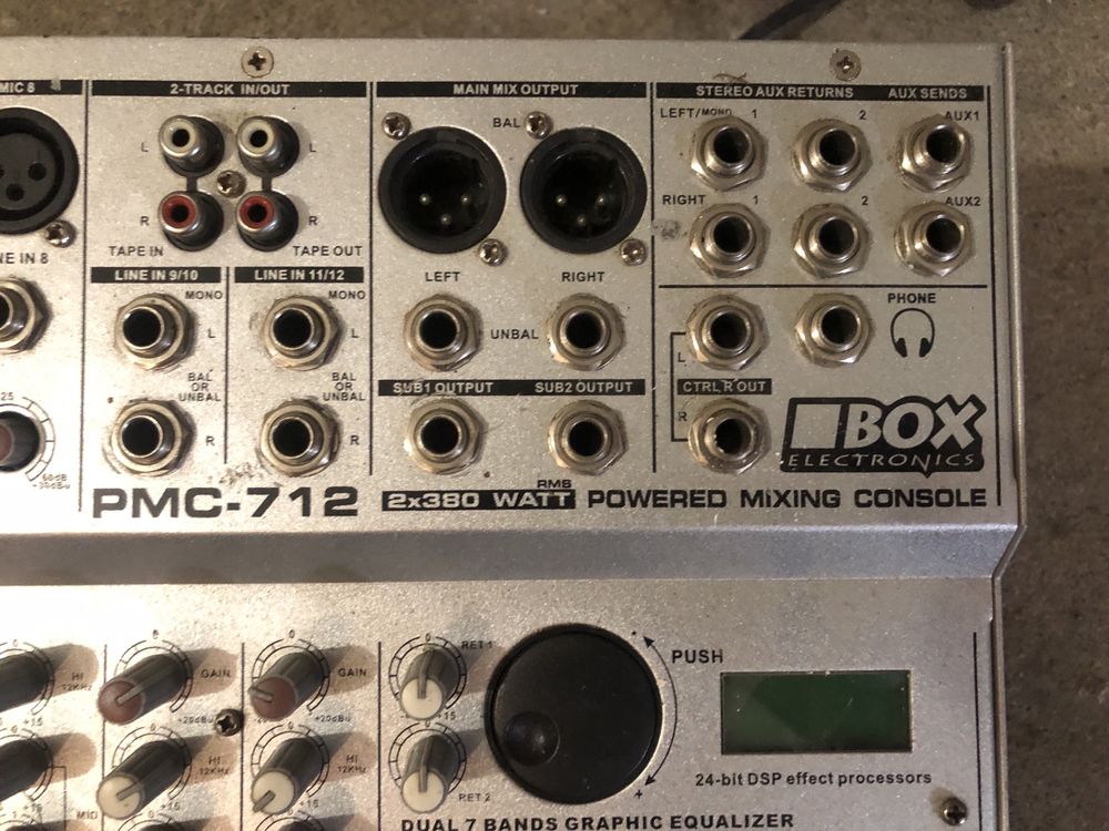 Mixer Box ElectronicPMC-712