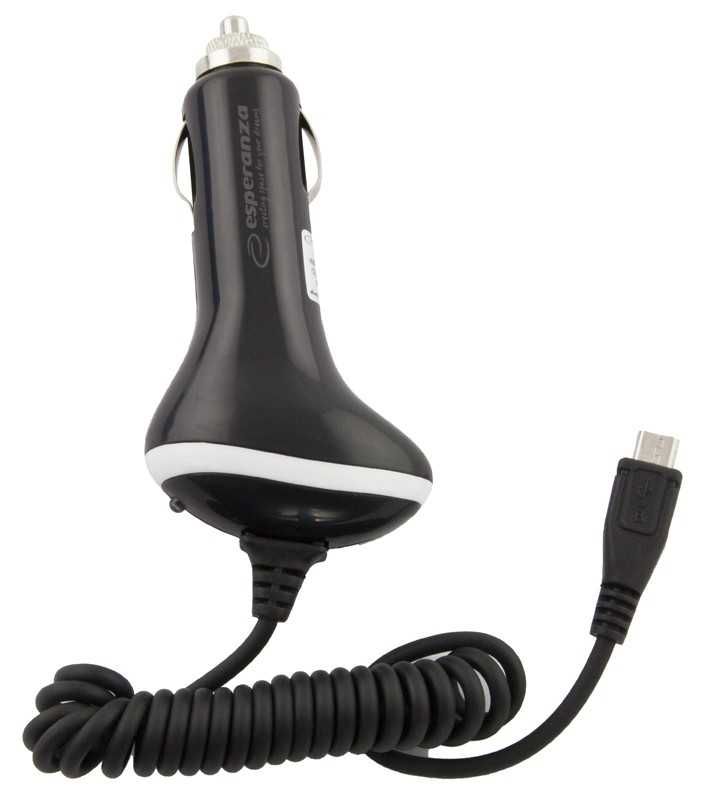 Esperanza ładowarka samochodowa EZ109 MICRO USB 1000mA