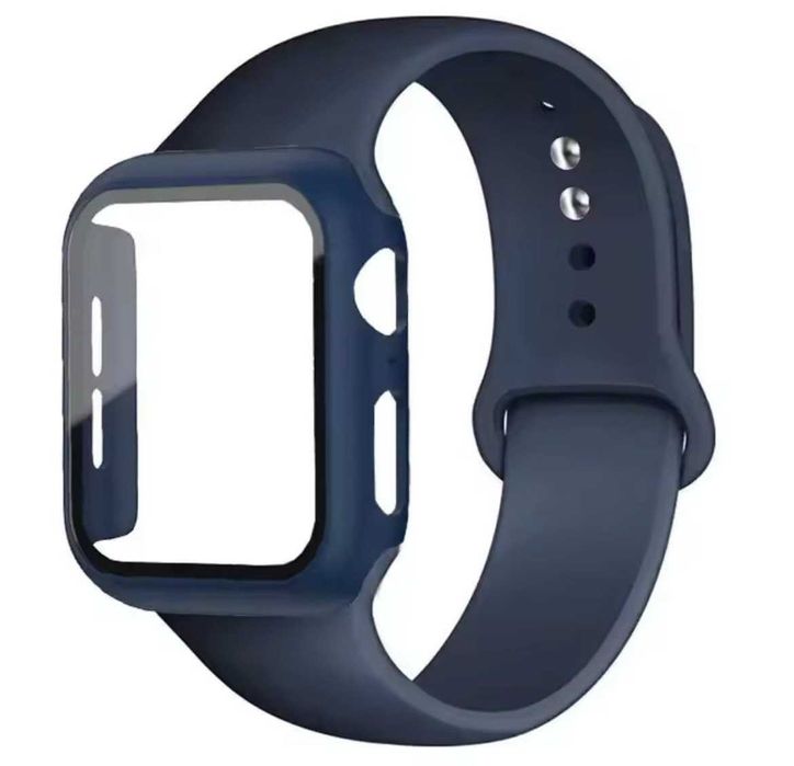 Бампер і ремінець для Apple Watch чехол ремешок силиконовий