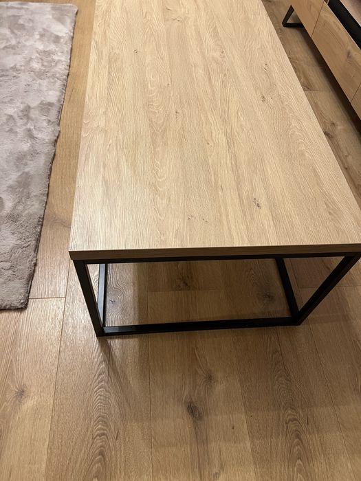 Stolik kawowy / ława / salon / dąb / jasny/ bezowy stół