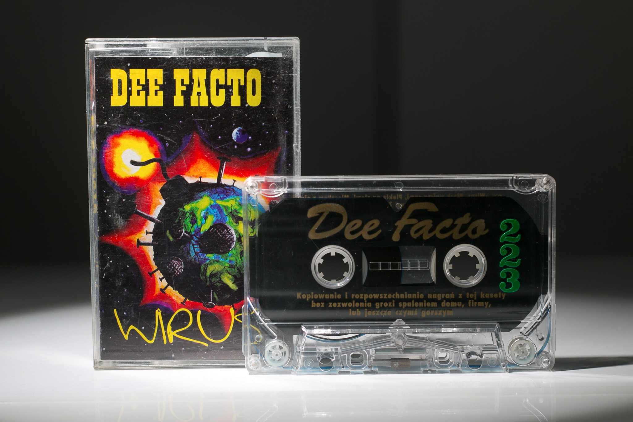 (c) kaseta Dee Facto - Wirus / stan BDB punk