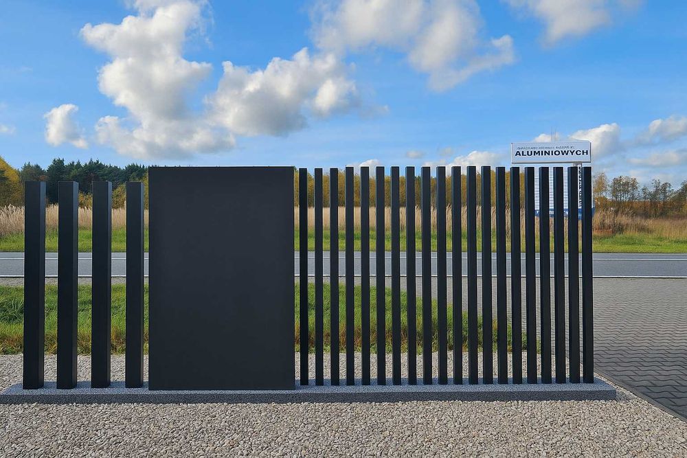 MUREK OGRODZENIOWY ALUMINIOWY - alternatywa dla spieków kwarcowych