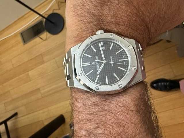 Relógio Audemars Piguet Royal Oak cinzento - 15500ST para homem
