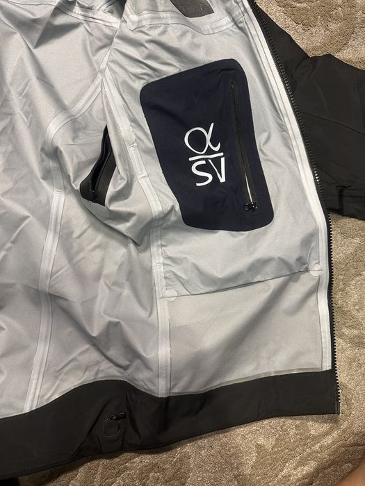 Куртка arcteryx alpha sv 7 ветровка мембранка gore tex gorpcore