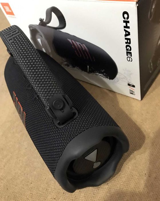 Колонка портативная JBL Charge 6 Black, Original