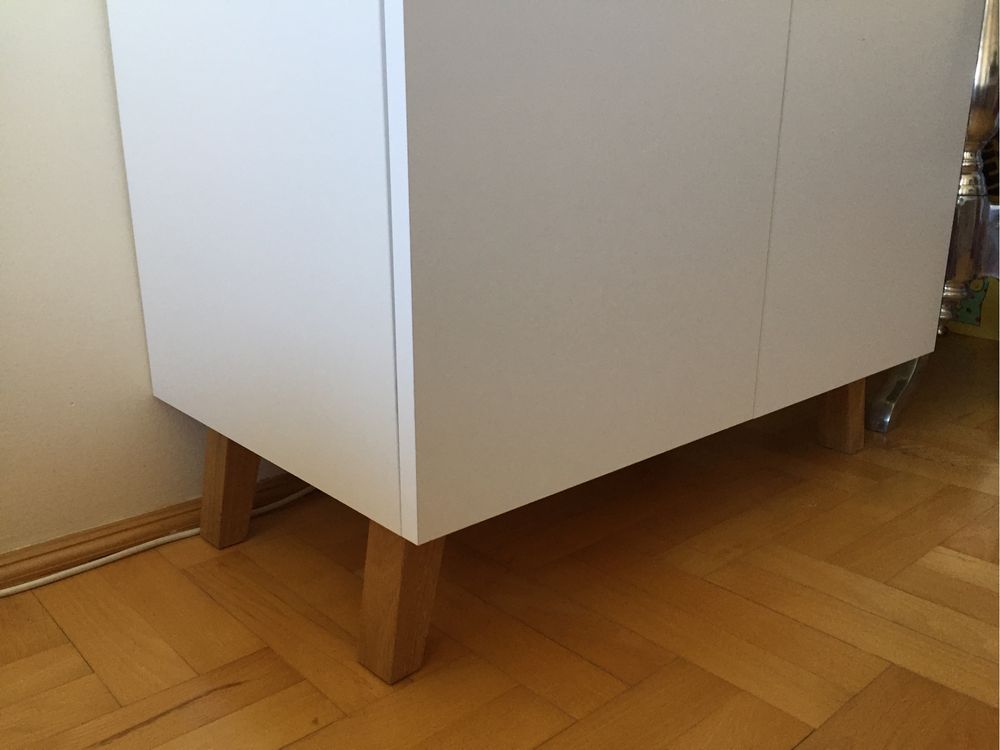 OKAZJA szafka komoda szafa na nóżkach Skandynawska jak IKEA