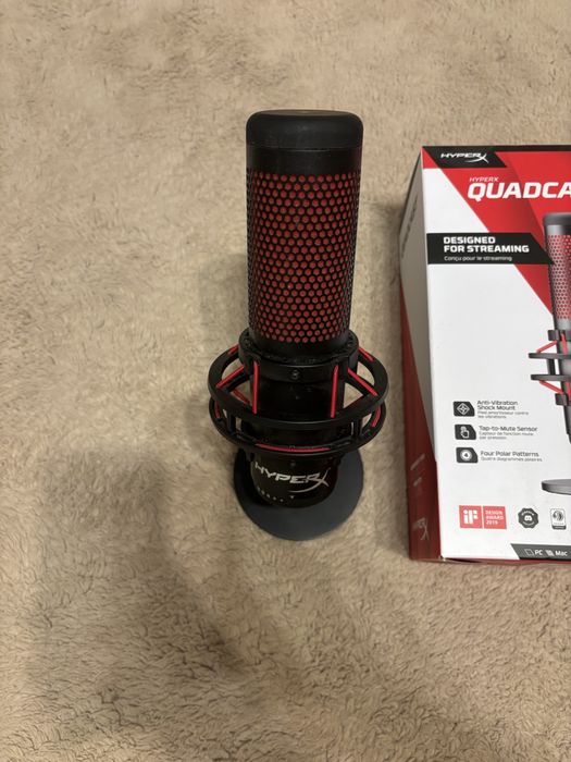 HyperX Quadcast czarny