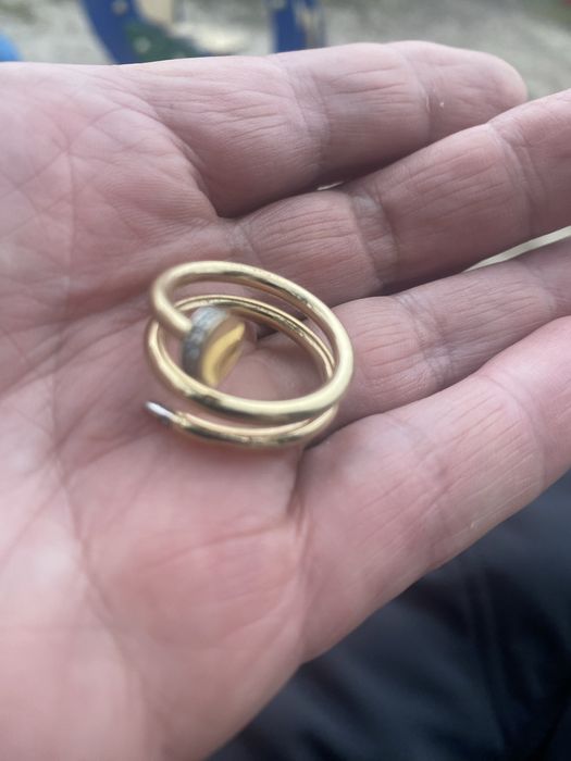 Біжутерія. Каблучка привезена з Німеччини з перлинами розмір 17