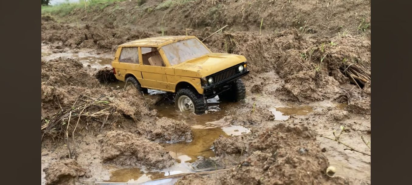 Crawler Range Rover Camel Trophy NOVO