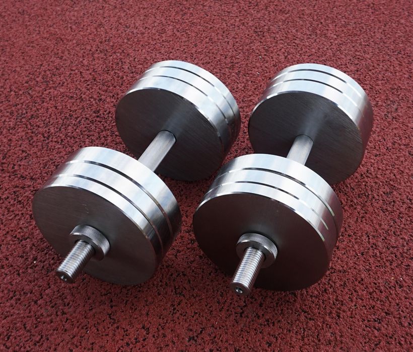 Гантелі металеві розбірні / Преміум якість / Металлические гантели